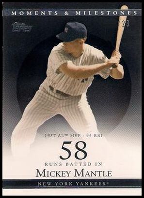 78-58 Mickey Mantle